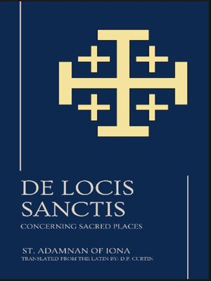 cover image of De Locis Sanctis